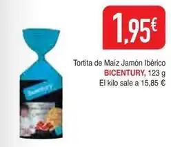 Masymas Bicentury - tortita de maiz jamon iberico oferta