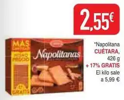 Masymas Cuétara - napolitana oferta