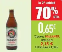 Masymas Paulaner - cerveza oferta