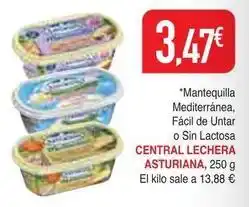 Masymas Central lechera asturiana - mantequilla mediterránea, facil de untar o sin lactosa oferta