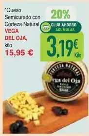 Masymas Vega - queso semicurado con corteza natural oferta
