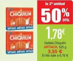 Masymas Artiach - galleta chiquilin oferta