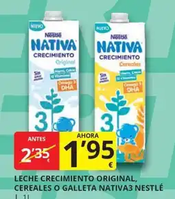 Supermercados MAS Nestlé Nativa crecimiento oferta