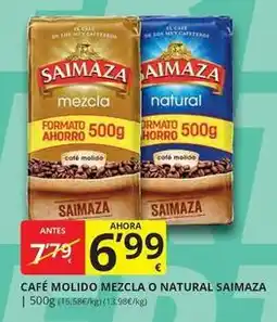 Supermercados MAS Saimaza - café molido mezcla o natural oferta