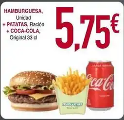 Masymas Coca-cola - hamburguesa oferta