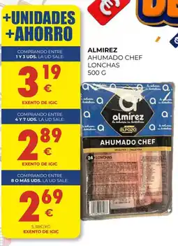 CashDiplo almirez ahumado chef lonchas oferta