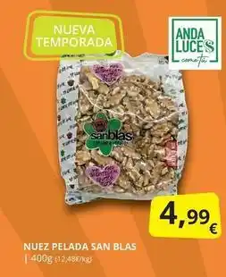 Supermercados MAS San blas - nuez pelada oferta
