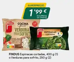 Masymas Findus espinacas cortadas oferta