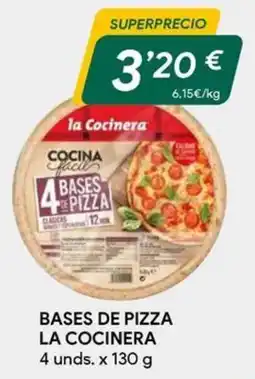Masymas la Cocinera bases de pizza oferta