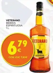 CashDiplo Veterano - bebida espirituosa oferta