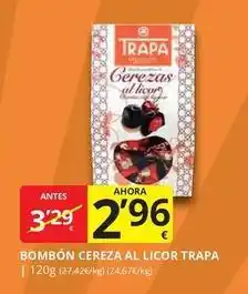 Supermercados MAS Trapa - bombon cereza al licor trapa oferta