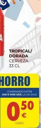 CashDiplo Tropical - cerveza oferta