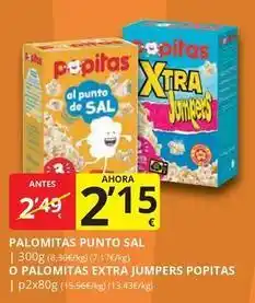 Supermercados MAS Pitas - palomitas oferta