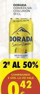 CashDiplo Dorada - cerveza s/a con limon oferta