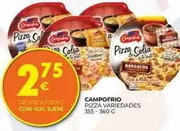 CashDiplo Campofrío - pizza variedades oferta
