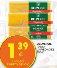 CashDiplo Delverde - pasta variedades oferta