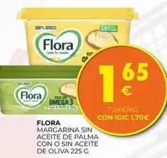 CashDiplo Flora - margarina sin aceite de palma con o sin aceite de oliva oferta