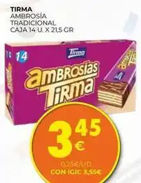 CashDiplo Tirma - ambrosia tradicional oferta