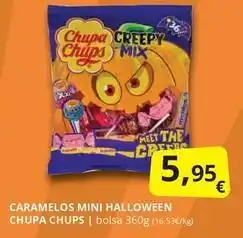 Supermercados MAS Chupa chups - caramelos mini halloween oferta