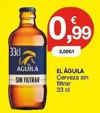 CashDiplo El águila - cerveza sin filtrar oferta