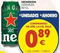 CashDiplo Heineken - cerveza oferta