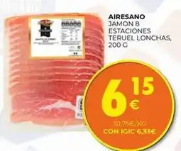 CashDiplo Teruel - jamon 8 estaciones lonchas oferta