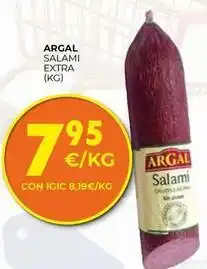 CashDiplo Argal - salami extra oferta