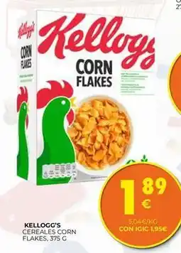 CashDiplo Kellogg's - cereales corn flakes oferta