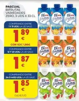 CashDiplo Pascual - bifrutas variedades zero oferta