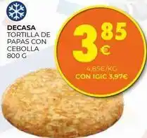 CashDiplo Tortilla de papas con cebolla oferta