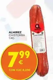 CashDiplo Almirez - chistorra oferta