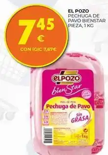 CashDiplo Elpozo - pechuga de pavo bienstar oferta