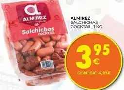 CashDiplo Almirez - salchichas cocktail oferta