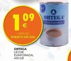 CashDiplo Ortega - leche evaporada oferta