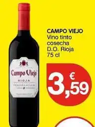 CashDiplo Campo viejo - vino tinto cosecha d.o. rioja oferta