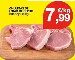 CashDiplo Chuletas de lomo de cerdo oferta