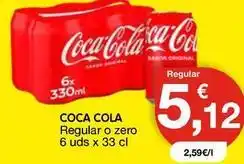 CashDiplo Coca-cola - regular o zero oferta