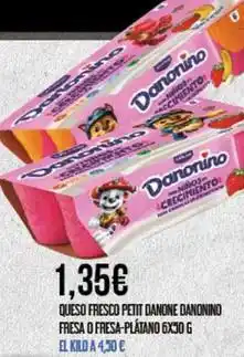 Claudio Danone - queso fresco oferta