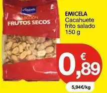 CashDiplo Emicela - cacahuete frito salado oferta