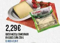 Claudio Eliges - queso mezcla semicurado oferta