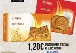 Claudio Eliges - galletas maria o tostada oferta