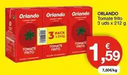 CashDiplo Orlando - tomate frito oferta