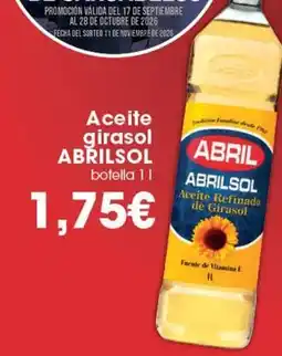 Claudio Abril - aceite girasol oferta