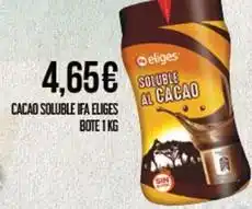 Claudio Eliges - cacao soluble ifa oferta