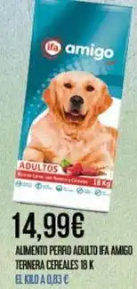 Claudio Ifa amigo - alimento perro adulto ifa oferta