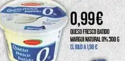 Claudio Natur - queso fresco oferta