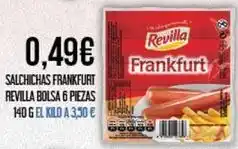 Claudio Revilla - salchichas frankfurt oferta