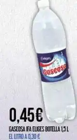 Claudio Ifa eliges - gaseosa botella oferta