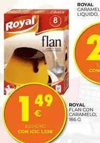 CashDiplo Royal - flan con caramelo oferta
