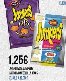 Claudio Jumpers - aperitivos mix o mantequilla oferta